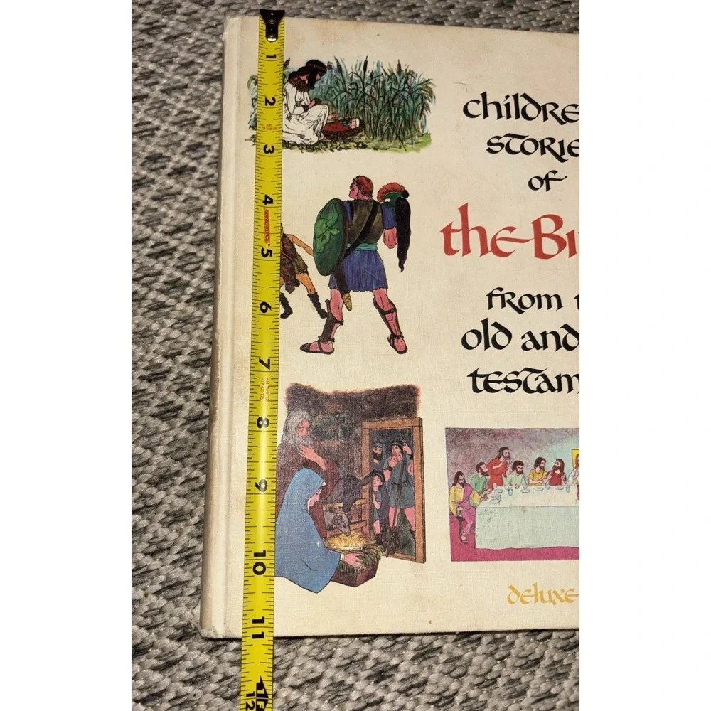 Children's stories of the Bible from Old and New Testaments, Deluxe Ed. 1968